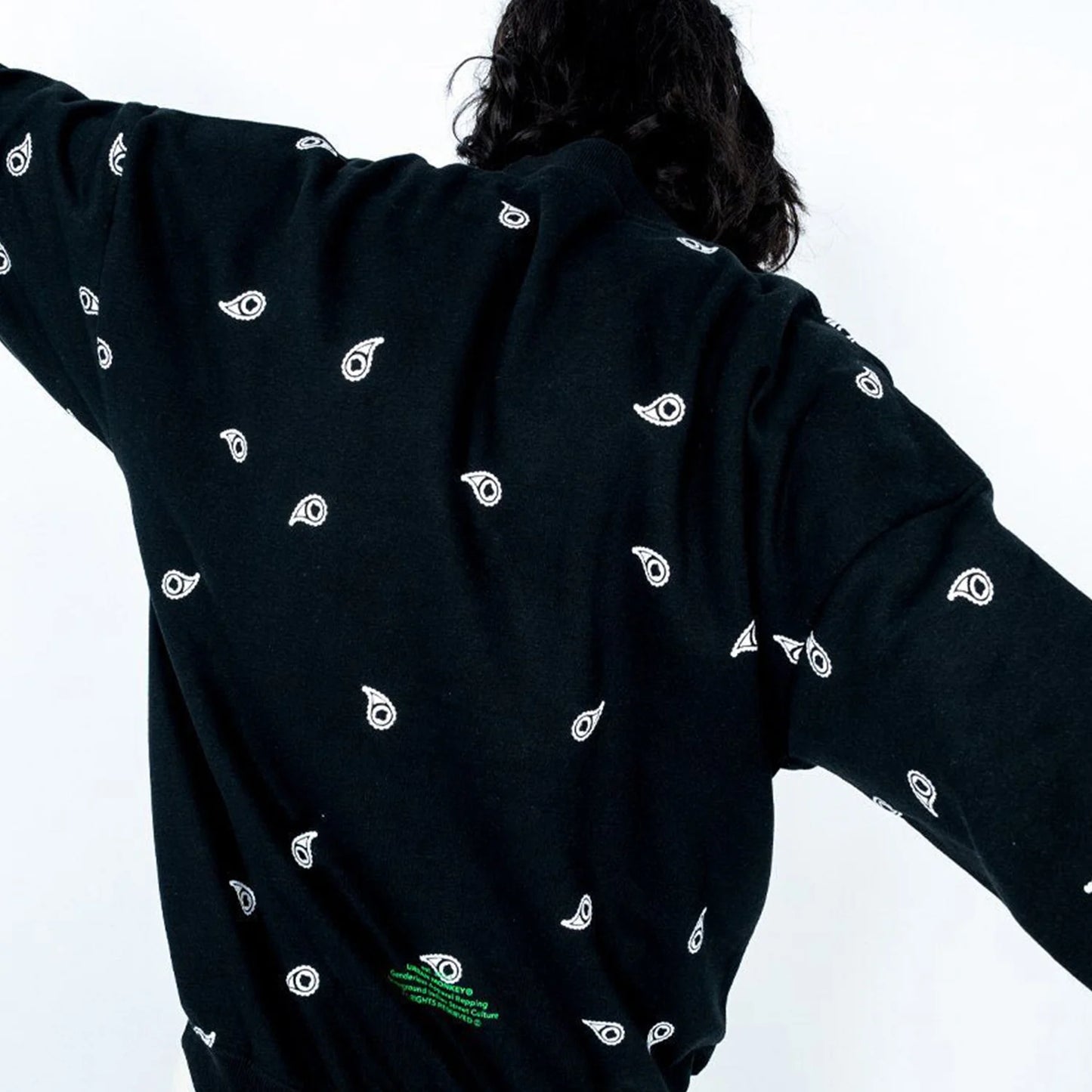 Printed Pullover Sweatshirt