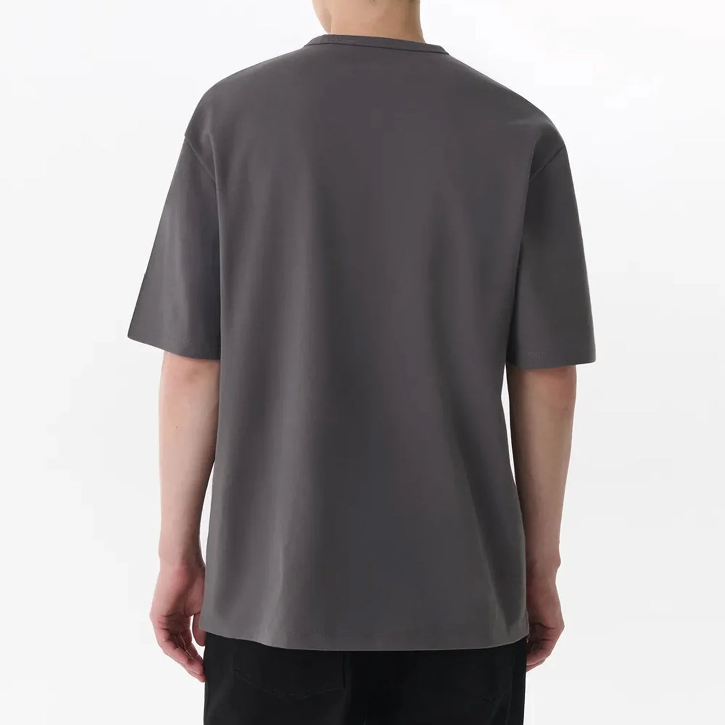 Solid Round Neck T-Shirt
