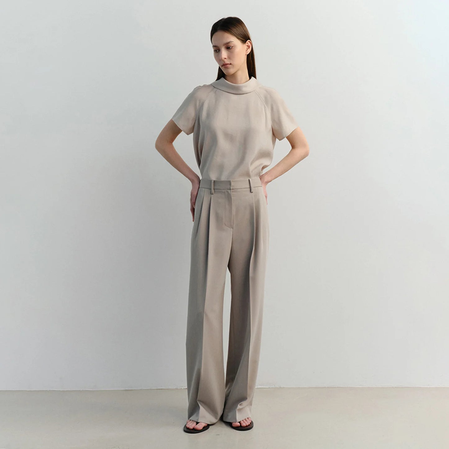 Women Loose Straight Fit Trouser