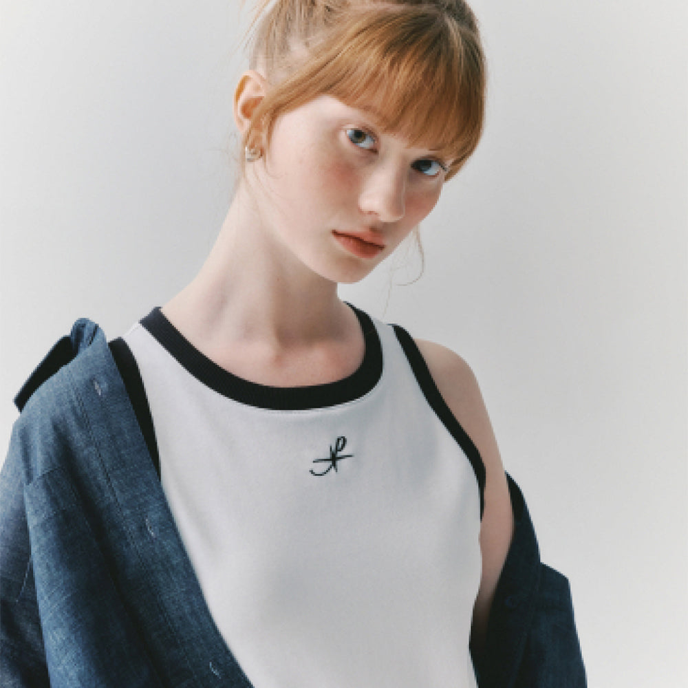 Sleeveless Women T-shirt