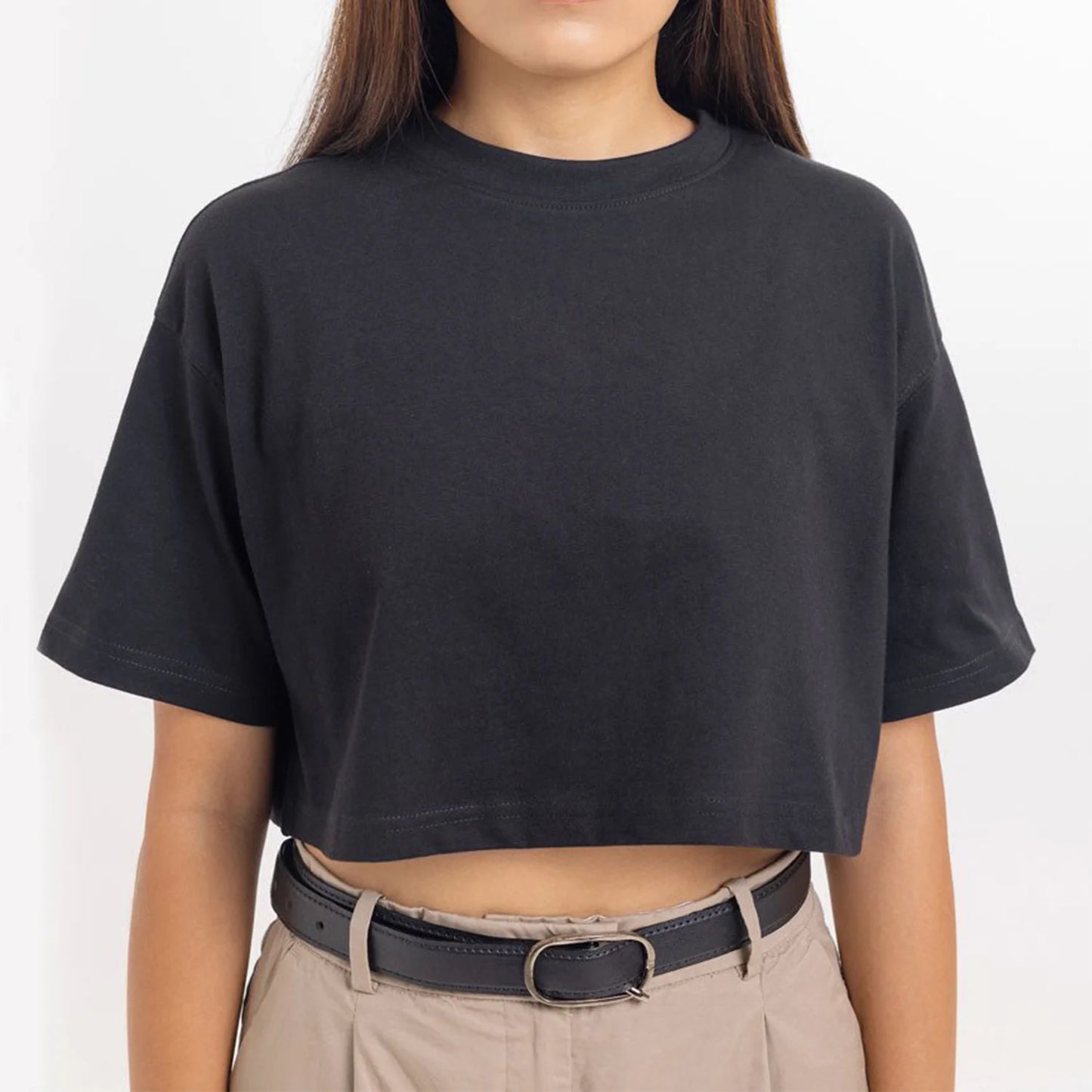 Short Sleeves Crop T-shirt