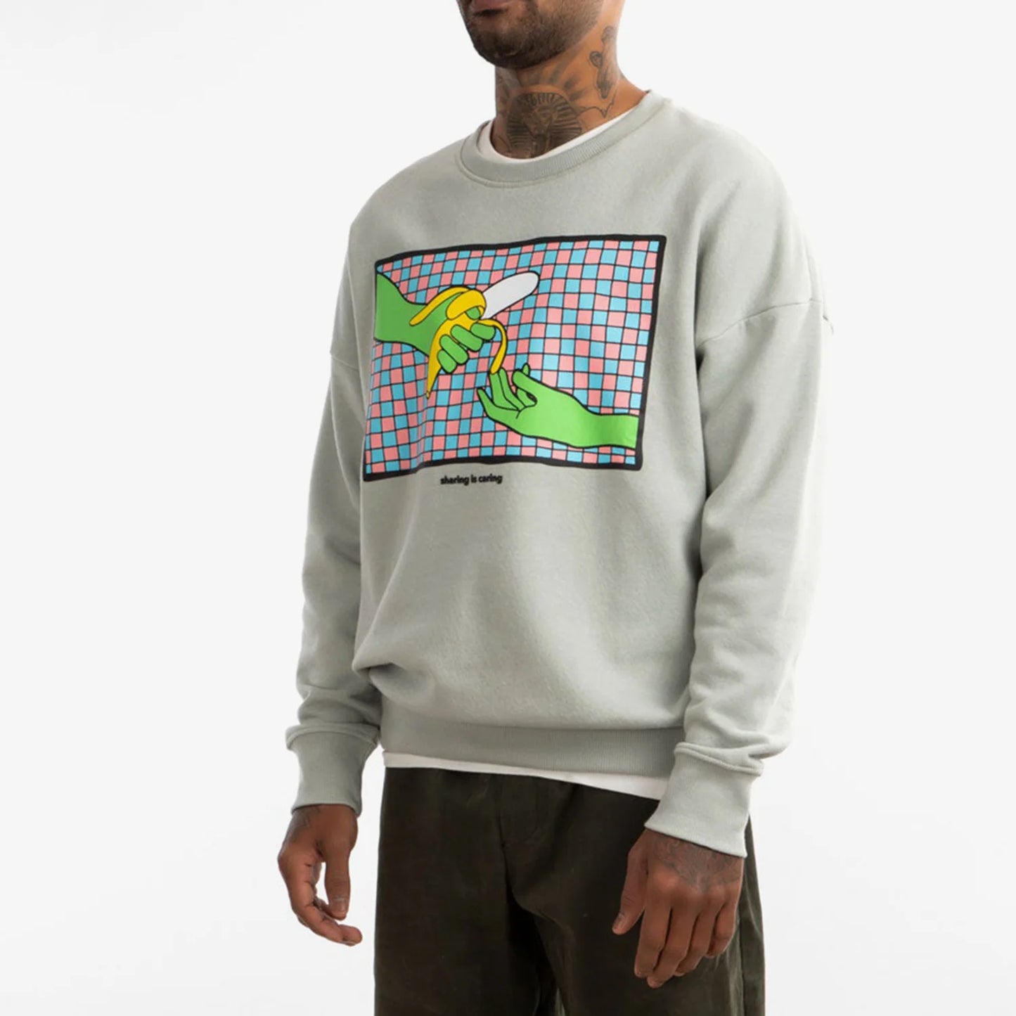 Full Sleeve Printed Sweatshirt