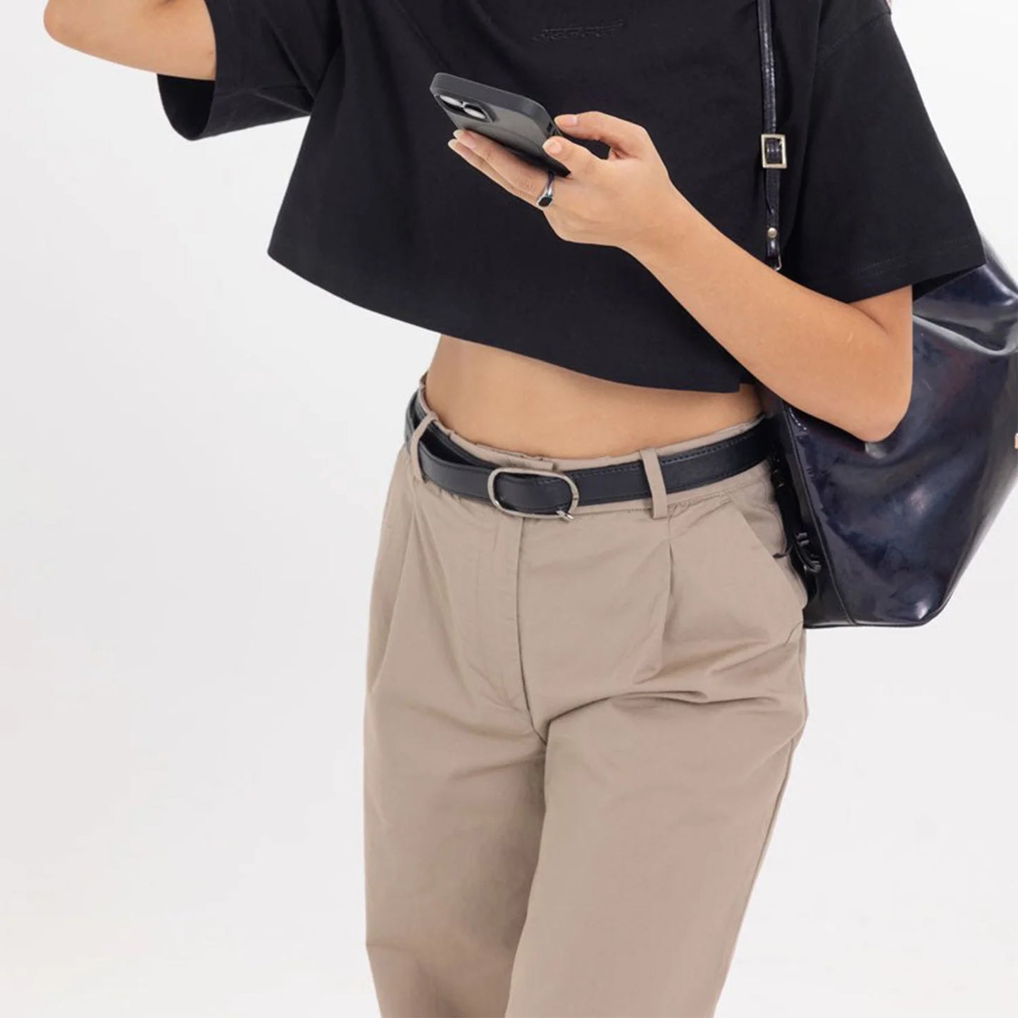 Short Sleeves Crop T-shirt