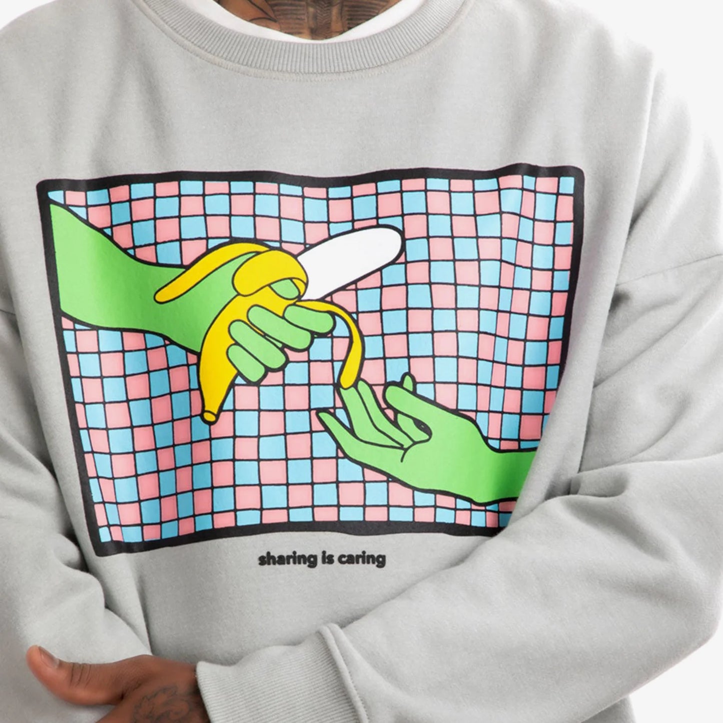Full Sleeve Printed Sweatshirt