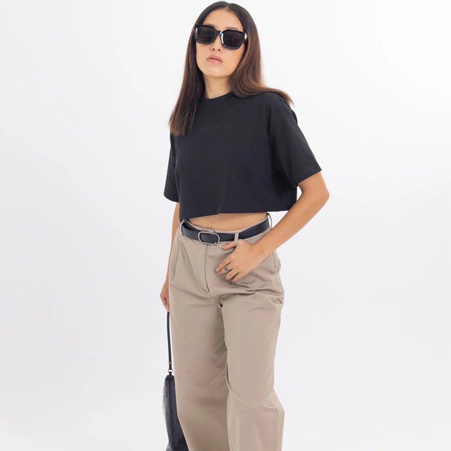 Short Sleeves Crop T-shirt