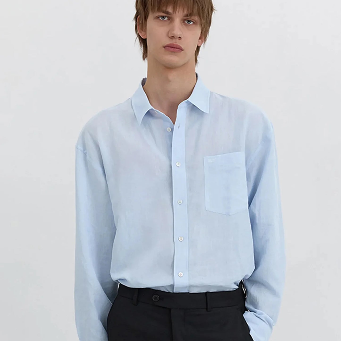 Men Long Sleeve Cotton Shirts