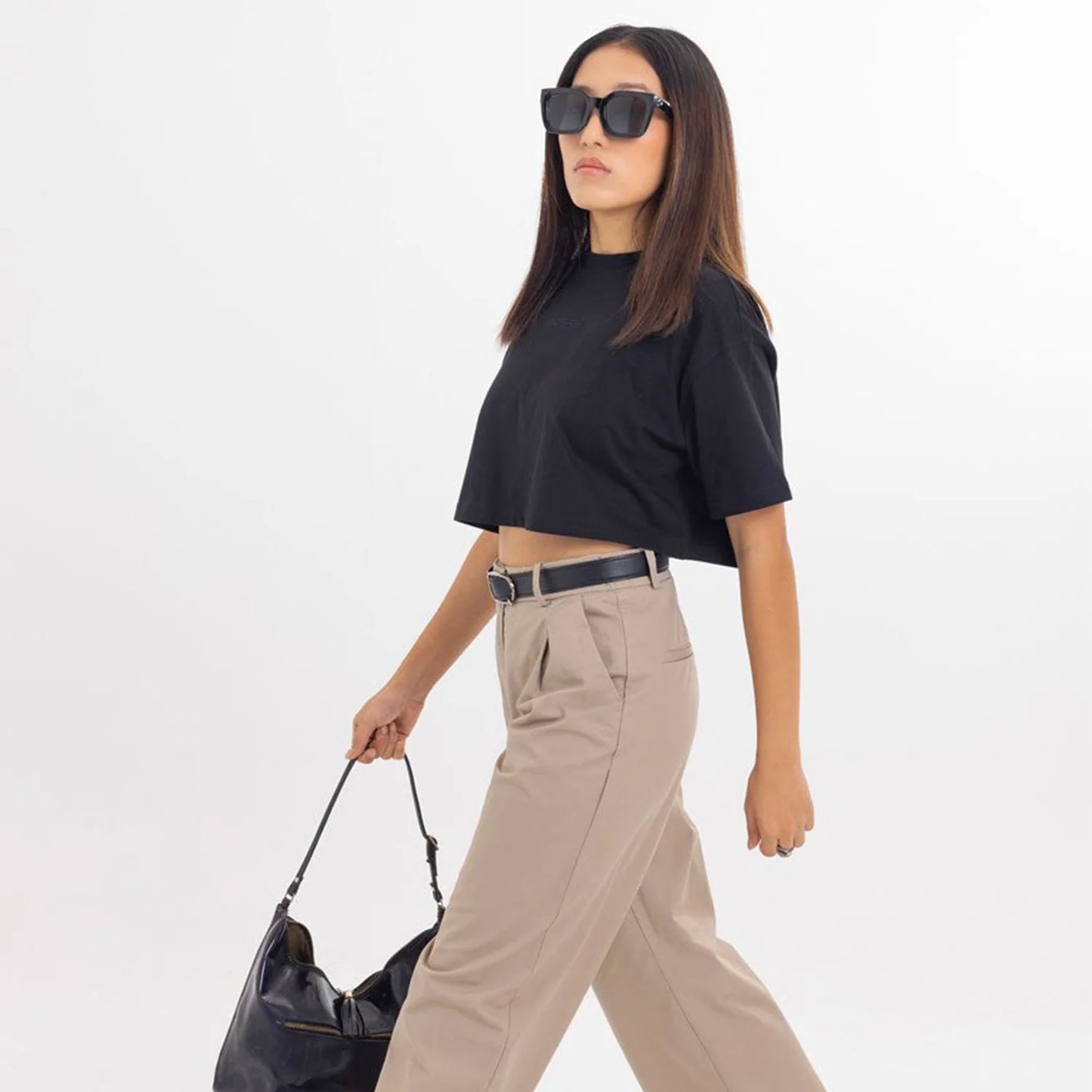 Short Sleeves Crop T-shirt
