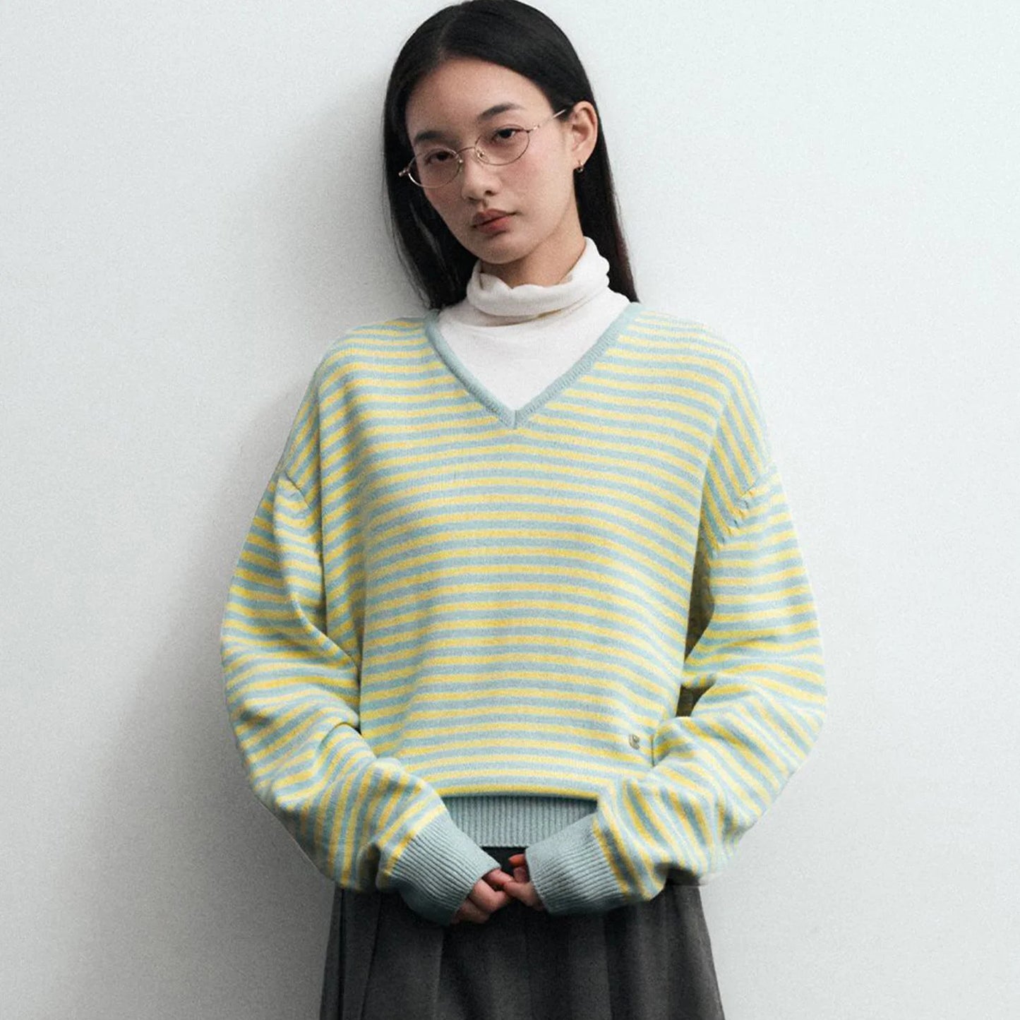 Stylish Cable Knit Jumper