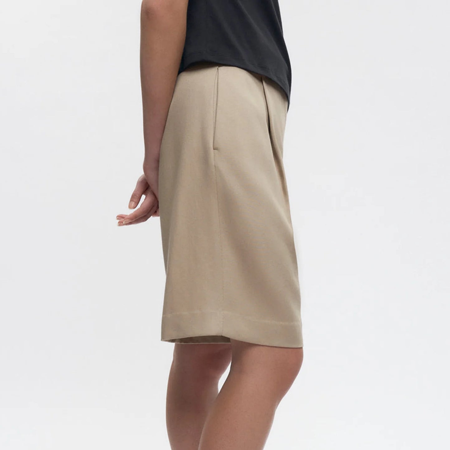 Mid-Rise Casual Shorts