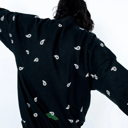 Printed Pullover Sweatshirt