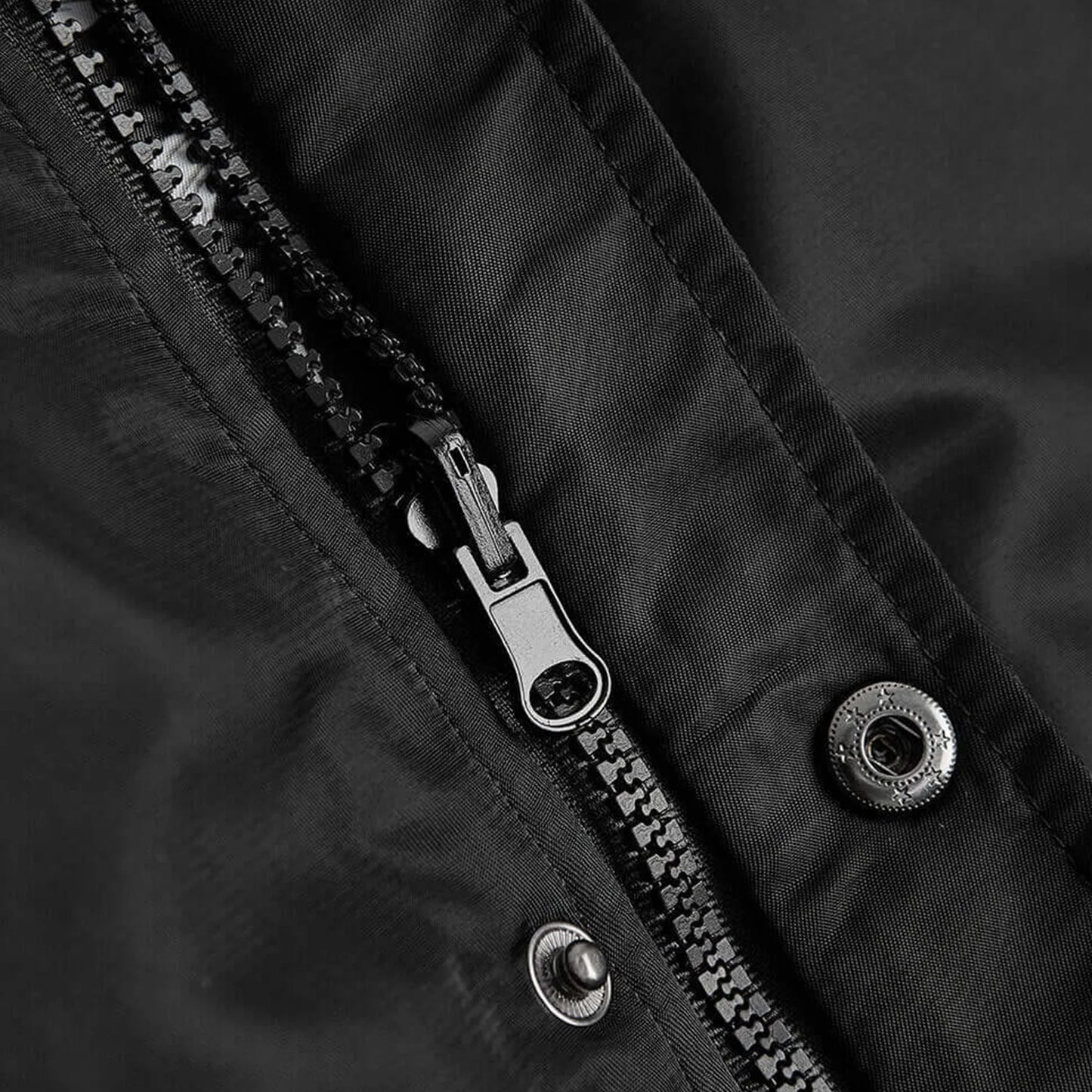 Printed Oversized Bomber Jacket