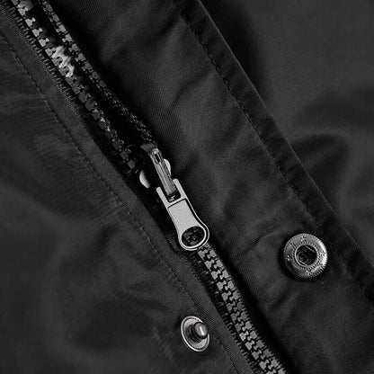 Printed Oversized Bomber Jacket