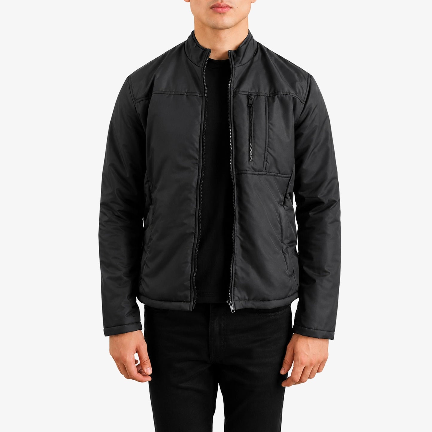 Lightweight Zip Front Jacket
