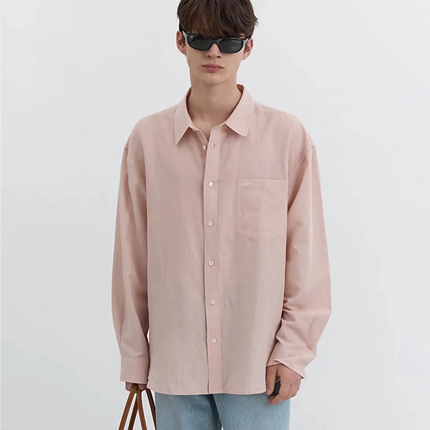 Men Long Sleeve Cotton Shirts
