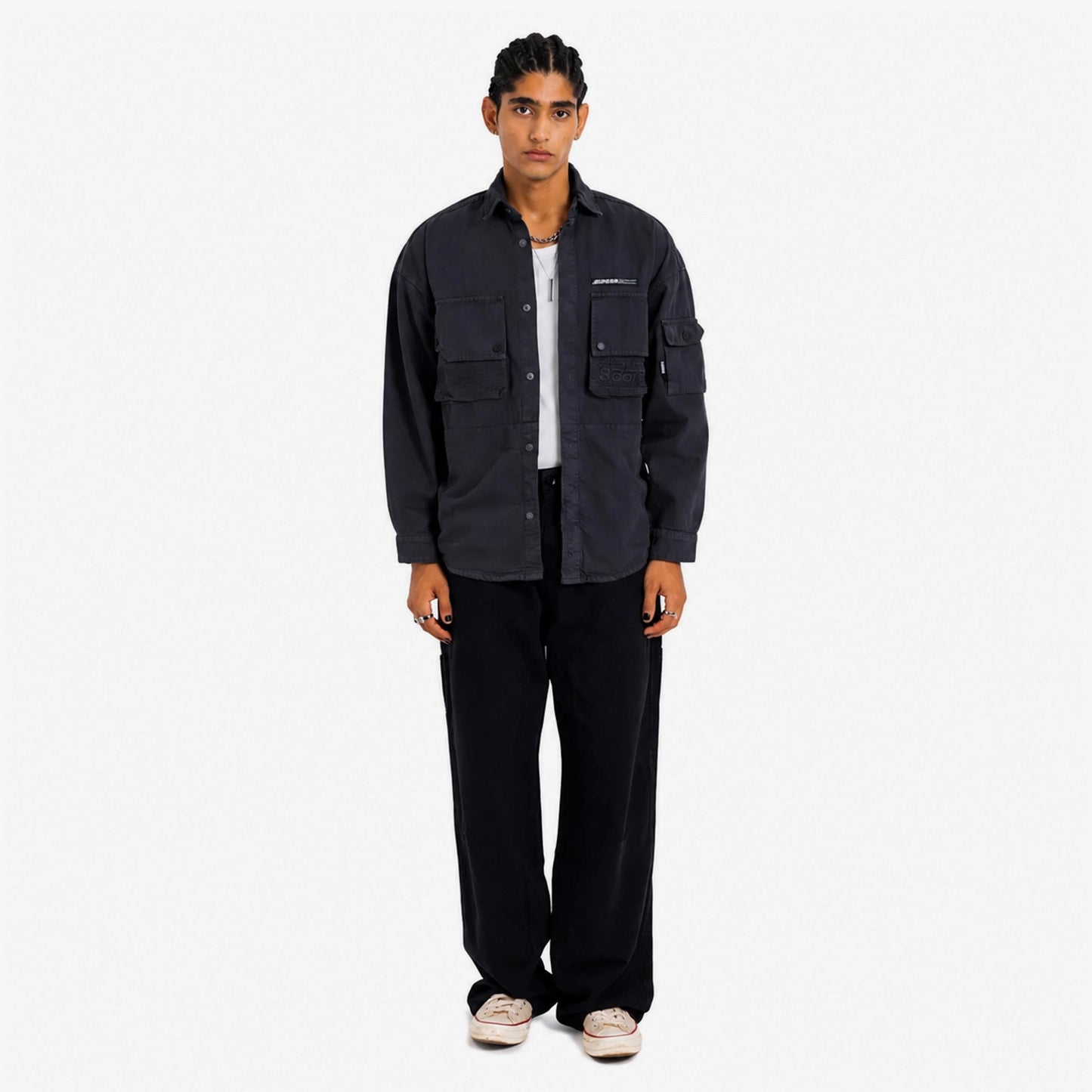 Utility Button Front Jacket