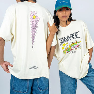 Printed Cotton Oversized T-shirt