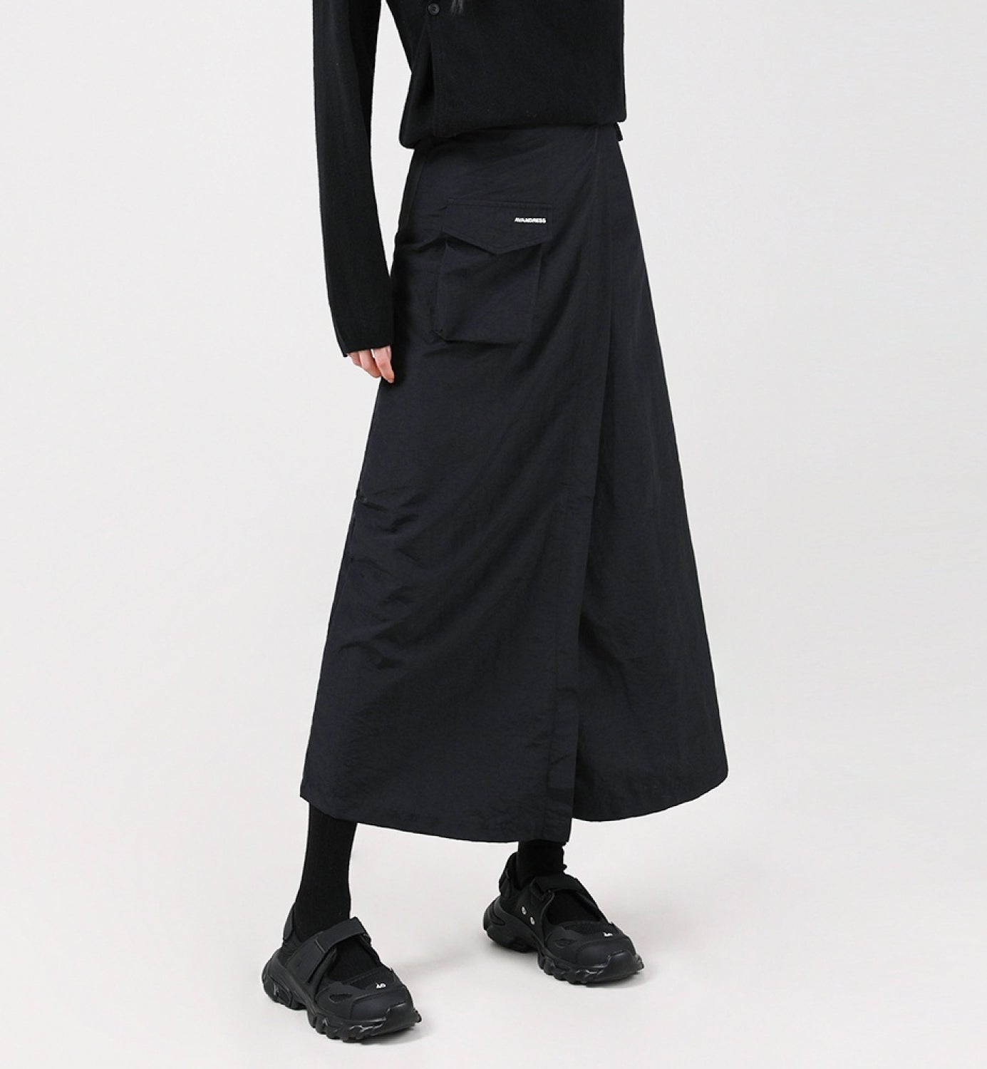 Long Flannel Skirt