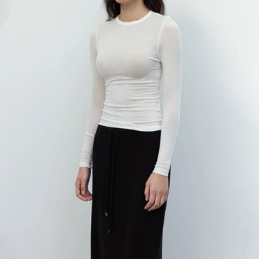 Long-Sleeved Jersey Top