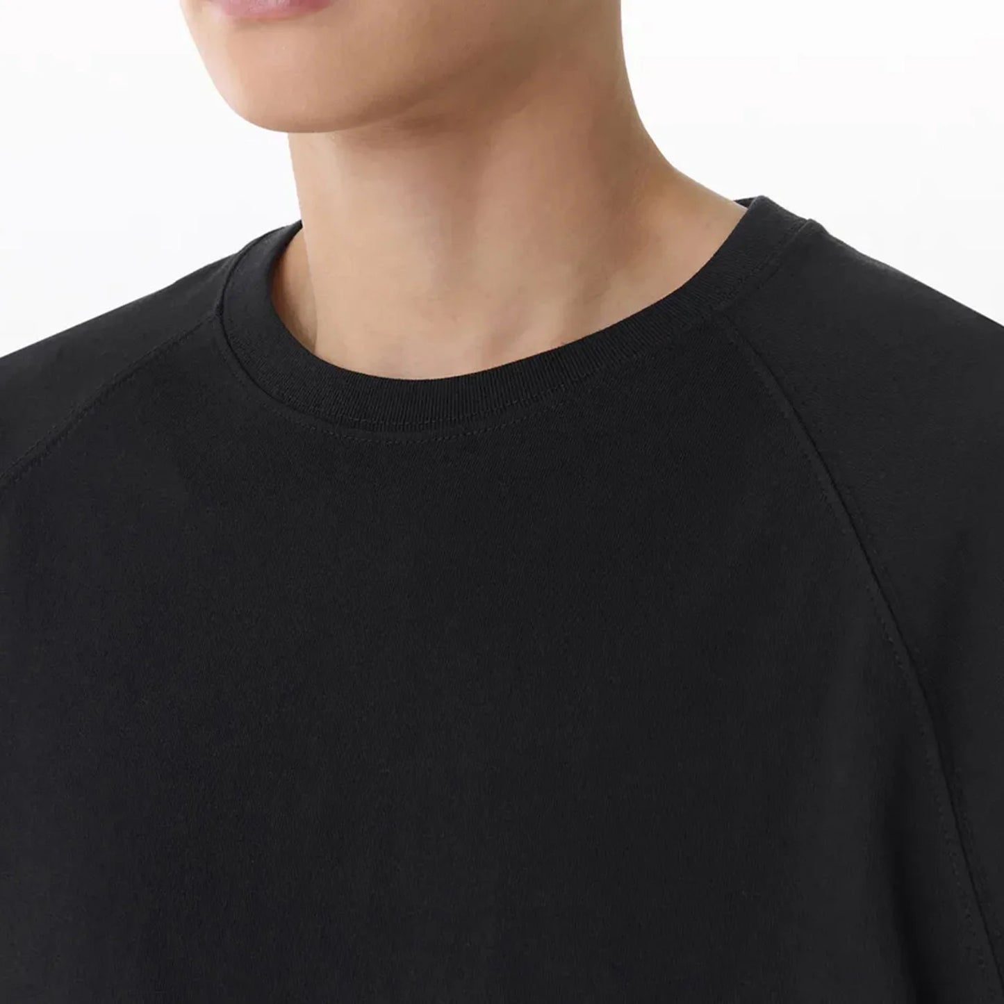 Men Oversized Plain T-shirt