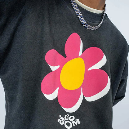 Printed Hooded Sweatshirt