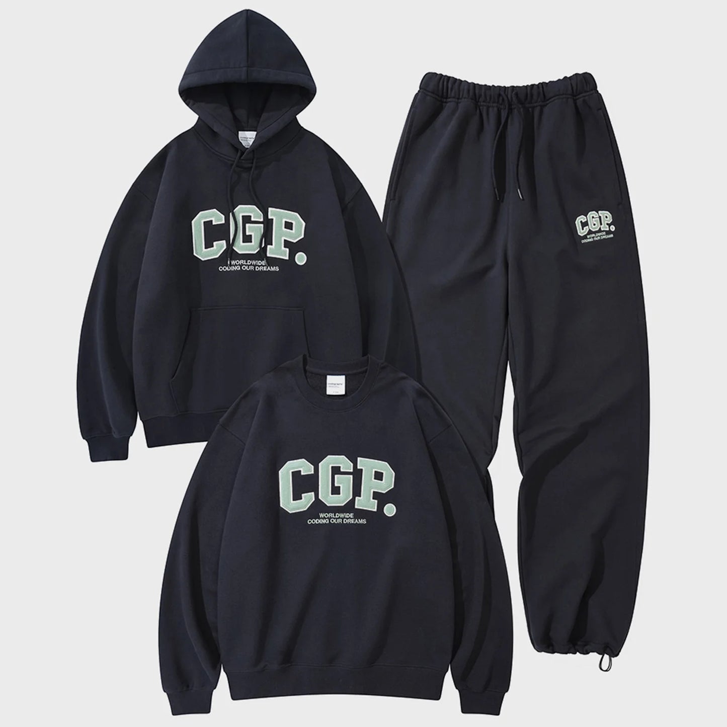 Hoodie With Jogger Pants Set