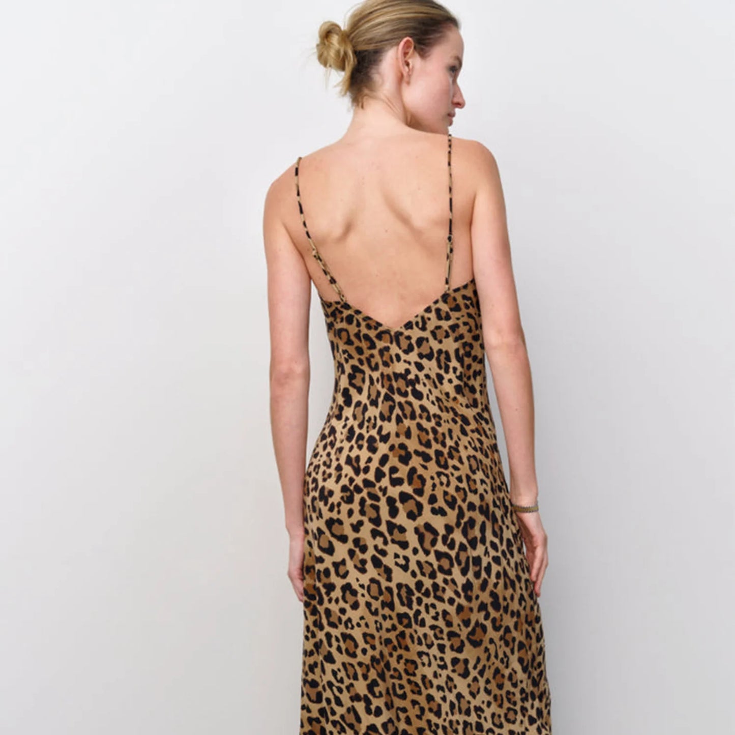 Animal Print Midi Dress