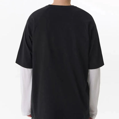 Men Oversized Plain T-shirt
