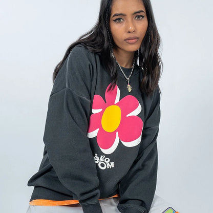 Printed Hooded Sweatshirt