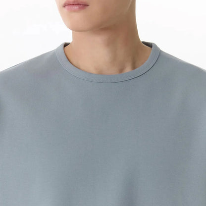 Solid Round Neck T-Shirt