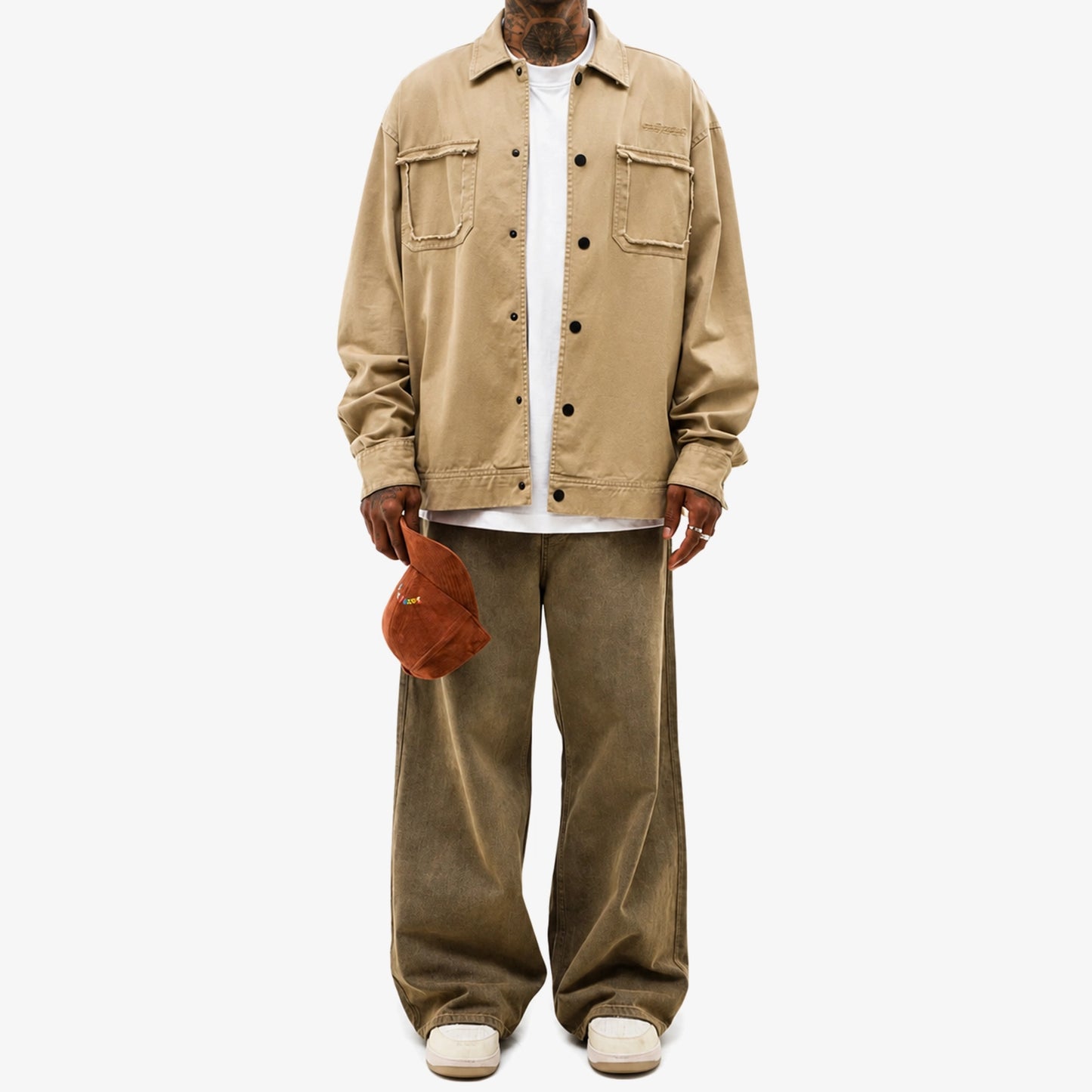 Rugged Utility Shirt Jacket