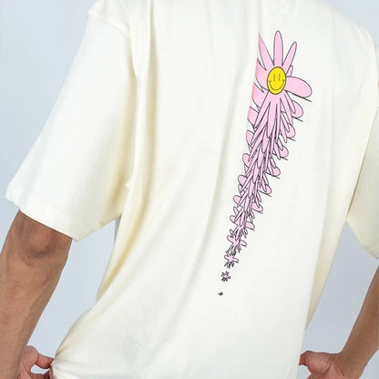 Printed Cotton Oversized T-shirt