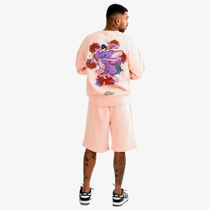 Streetwear Graphic Sweat Shorts