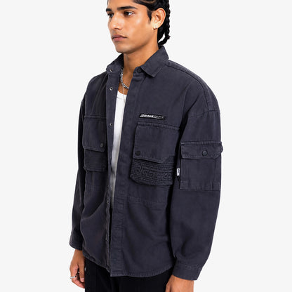 Utility Button Front Jacket