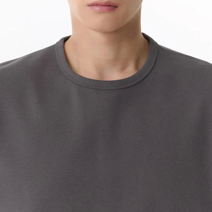 Solid Round Neck T-Shirt