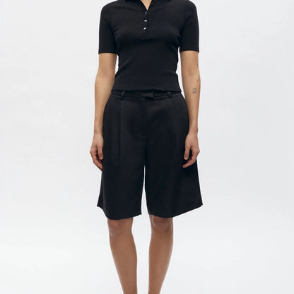Mid-Rise Casual Shorts