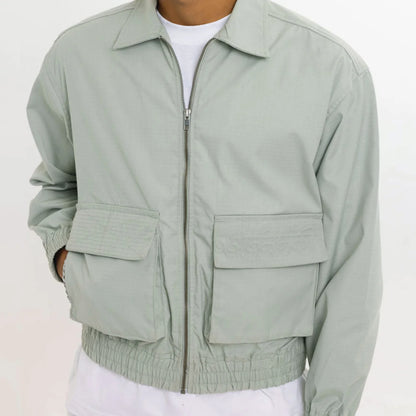 Regular Fit Solid Jacket