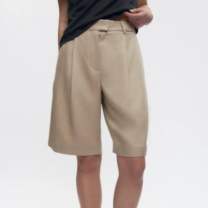 Mid-Rise Casual Shorts